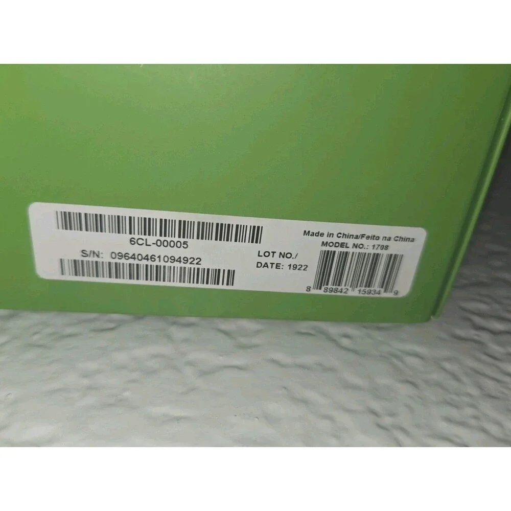 Microsoft Xbox One Windows Black Controller Model 1708 Bluetooth New Sealed Box